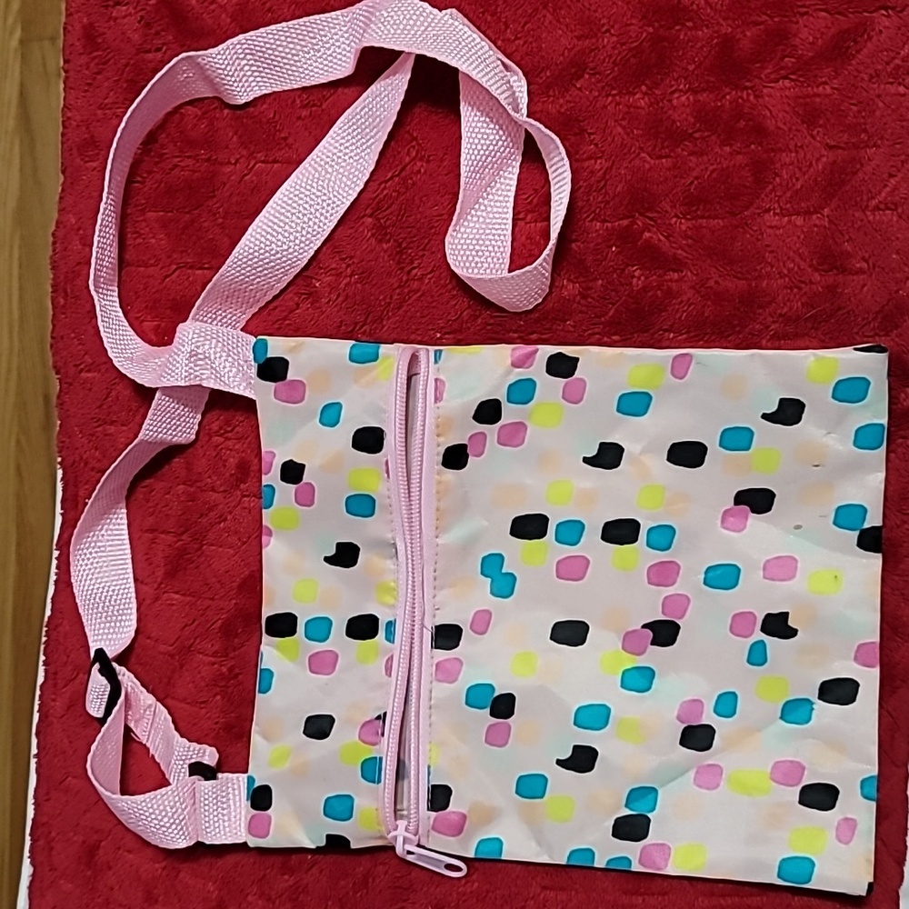 Lightweight Zipper Flat Tote (small)